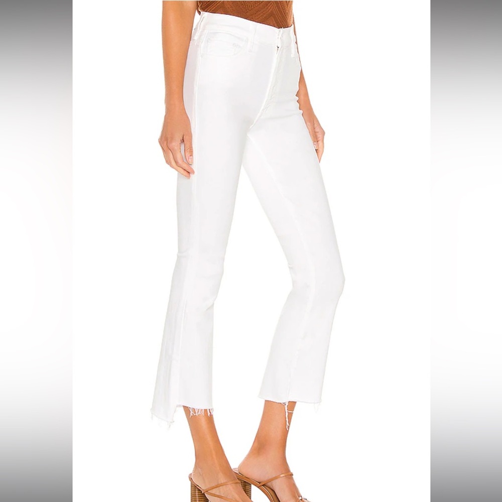 MOTHER Insider Crop Step Fray